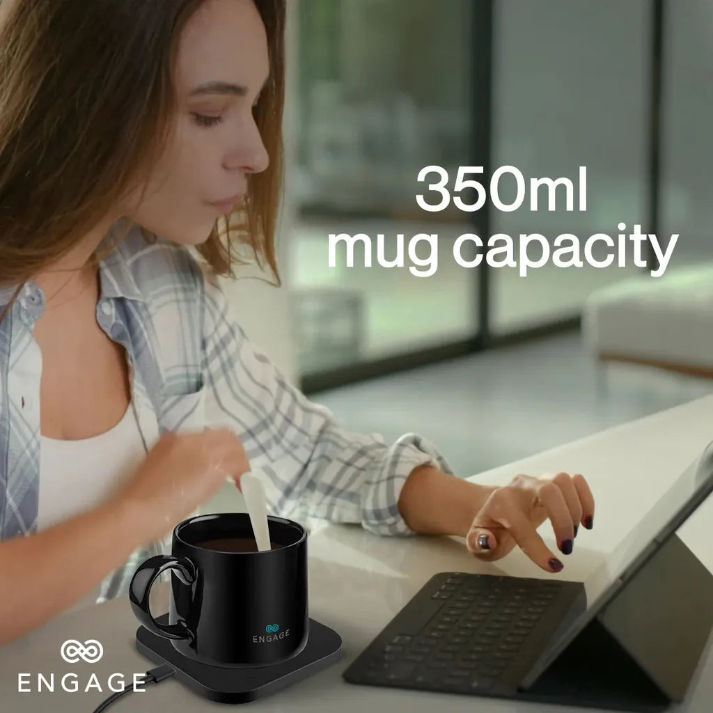 Engage Mug Warmer 2.0 and Wireless Fast Charger 15W-WRD5