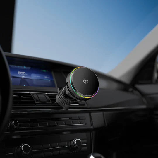 Engage Qi2 Wireless Charger With Cooler And Air Vent Holder