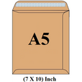 Envelope A5  7X10 Brown Or White  Pack Of 50