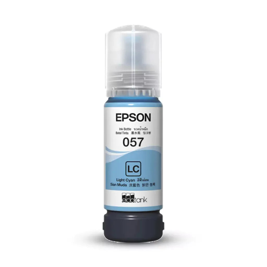 Epson 057 Light Cyan Ink Bottle – 7,200 Pages/ 70 ml