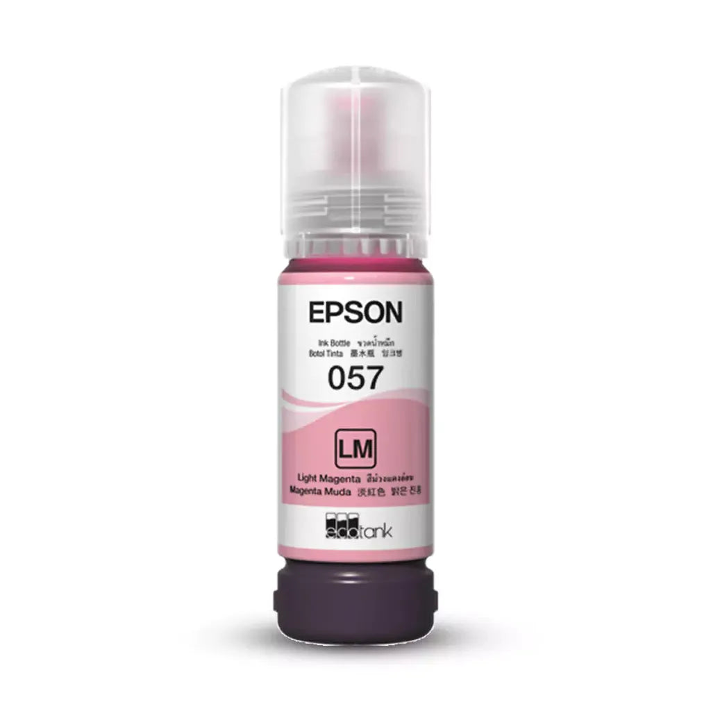 Epson 057 Light Magenta Ink Bottle – 7,200 Pages/ 70 ml
