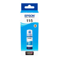 Epson 115 EcoTank Cyan Ink Bottle - 70ml/ Print up to 2.3K Pages