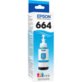 Epson Cyan Ink Bottle 664 70Ml