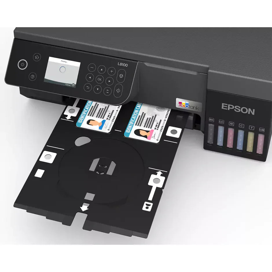 Epson EcoTank A4 Wi-Fi 3-in-1 Photo Printer with Ink Tank System L8100