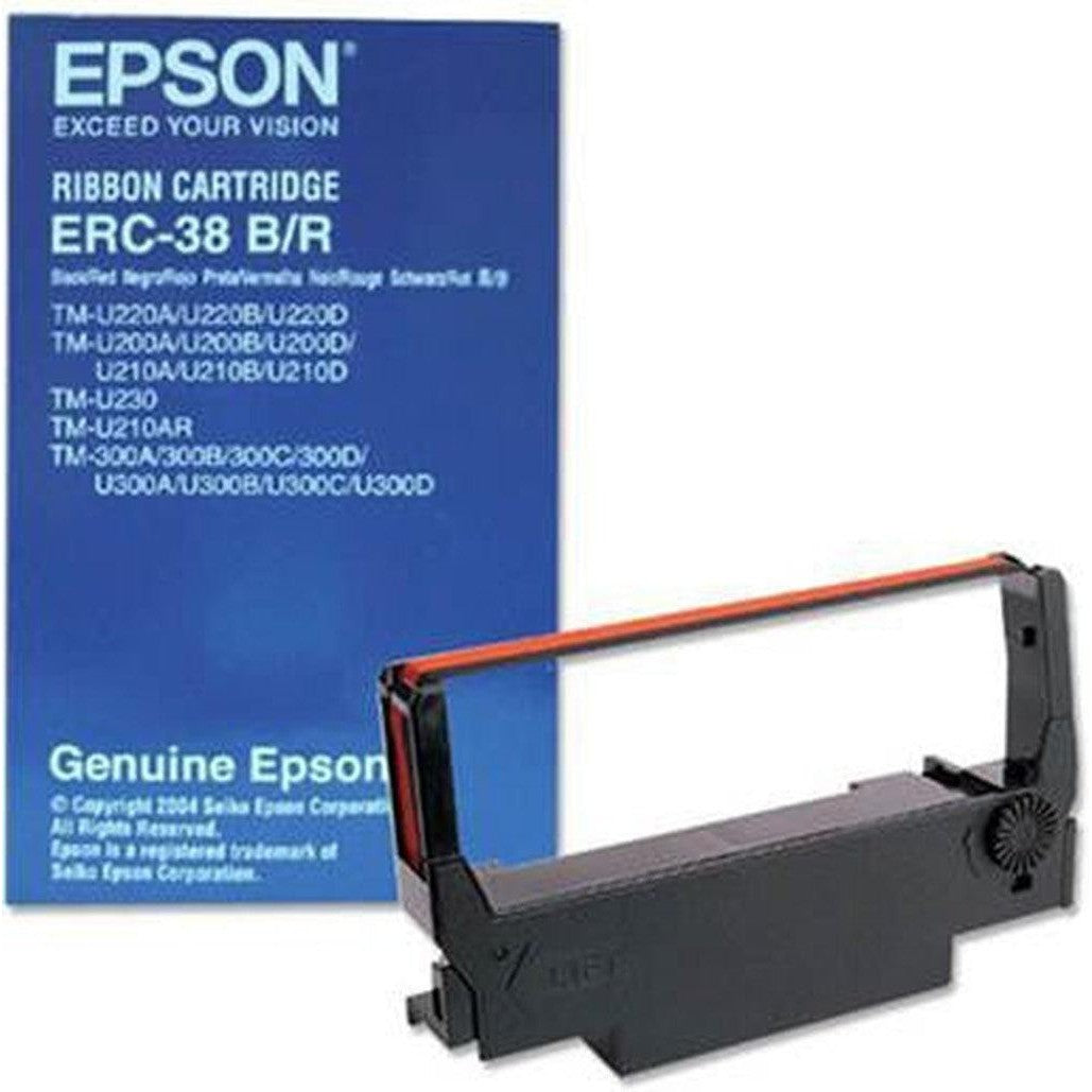 Epson Ribbon Erc 38 Black And Red