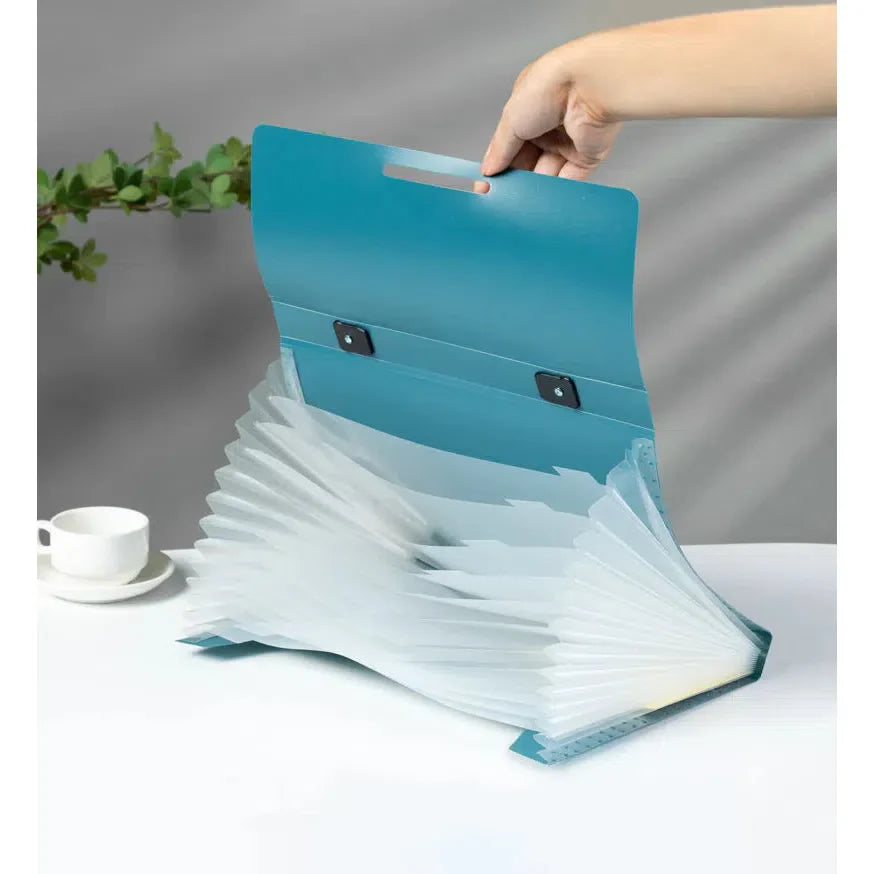 Expanding File 13 Pocket With Handle 1-7