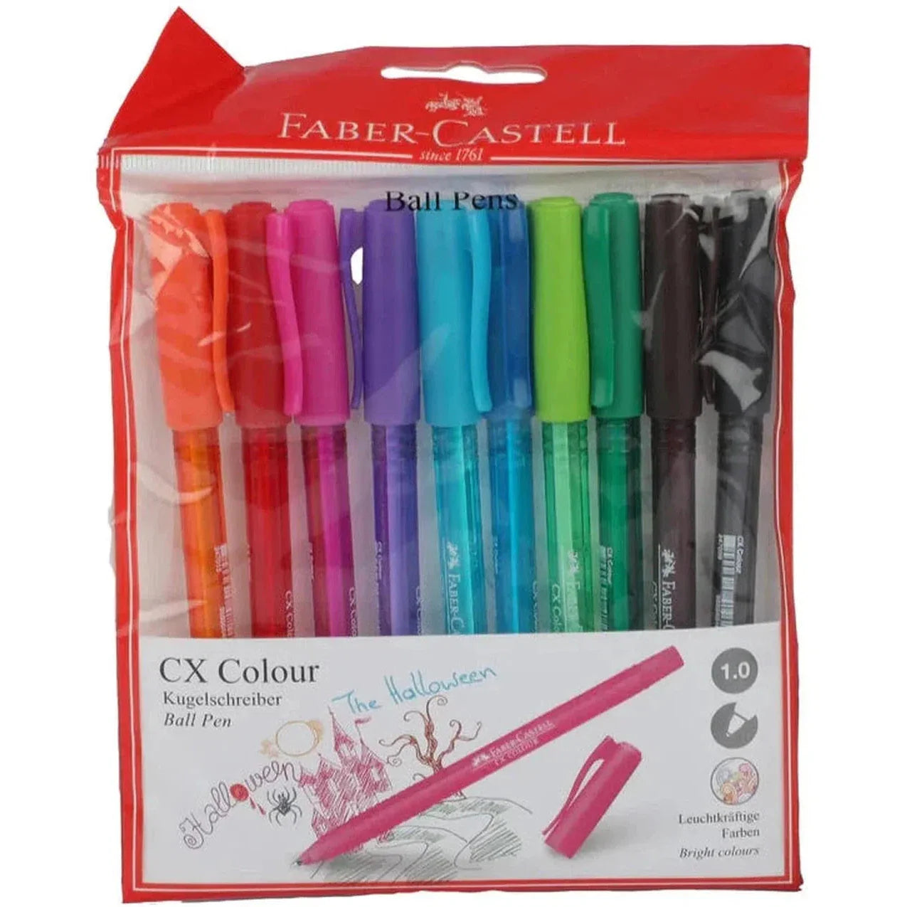 Faber Castel Cx 10 Colored Pens