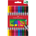 Faber Castell 10 Double Ended Felt Tip Pens 151110
