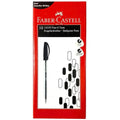 Faber Castell 1423 Medium 1.0 Mm Ballpoint 10 Black Pens