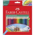 Faber Castell 24 Color Tri Grip Pencil