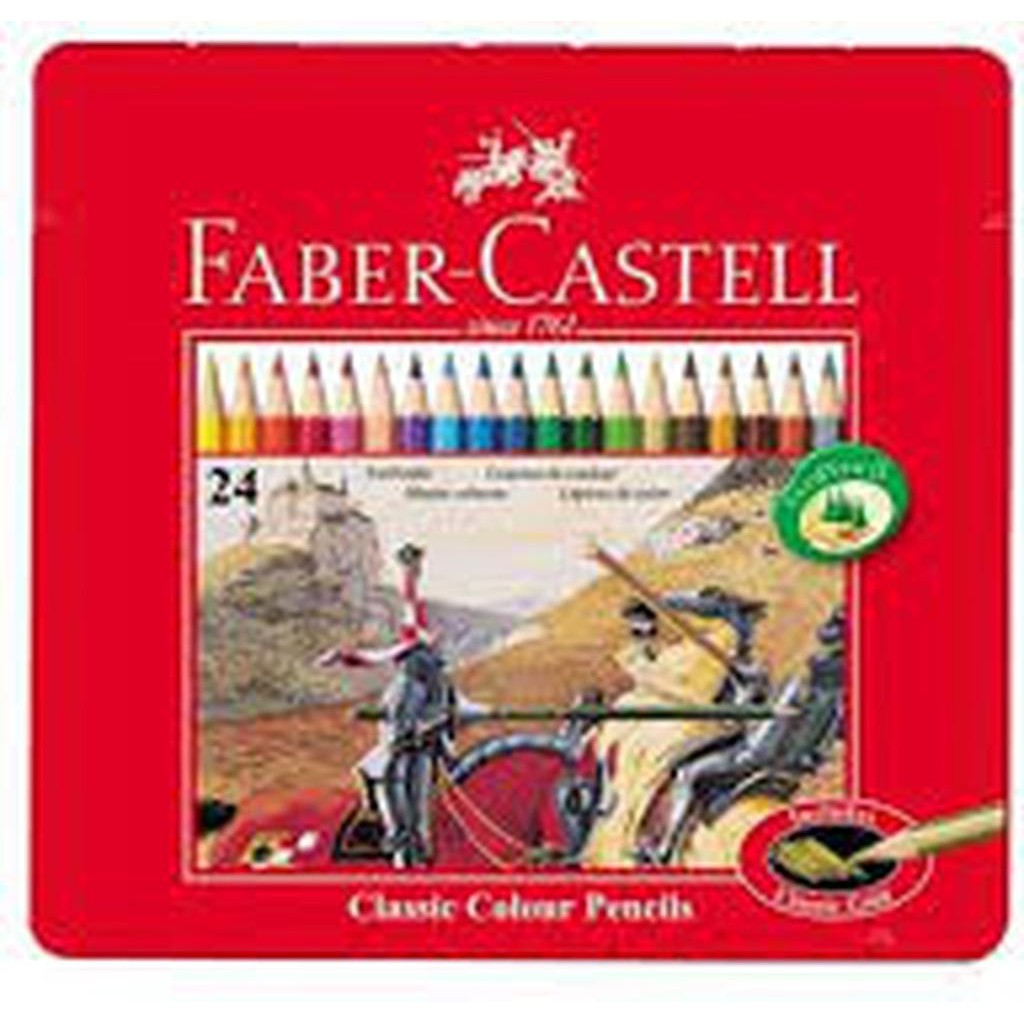 Faber Castell 24-Pieces Classic Colour Pencil