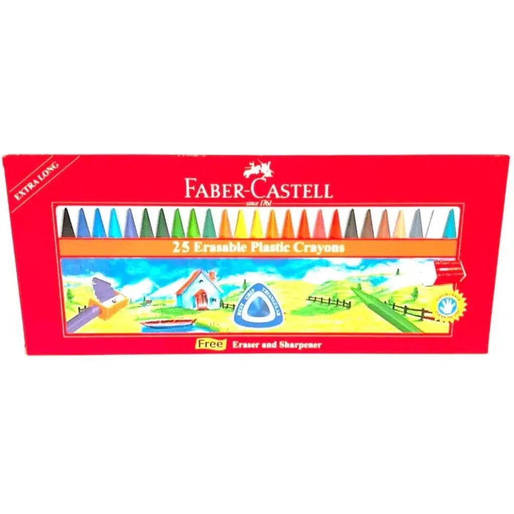 Faber Castell 25 Long Crayons