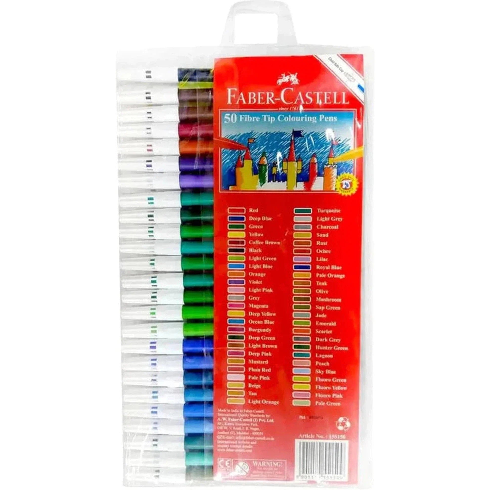 Faber Castell 50 Colored Markers