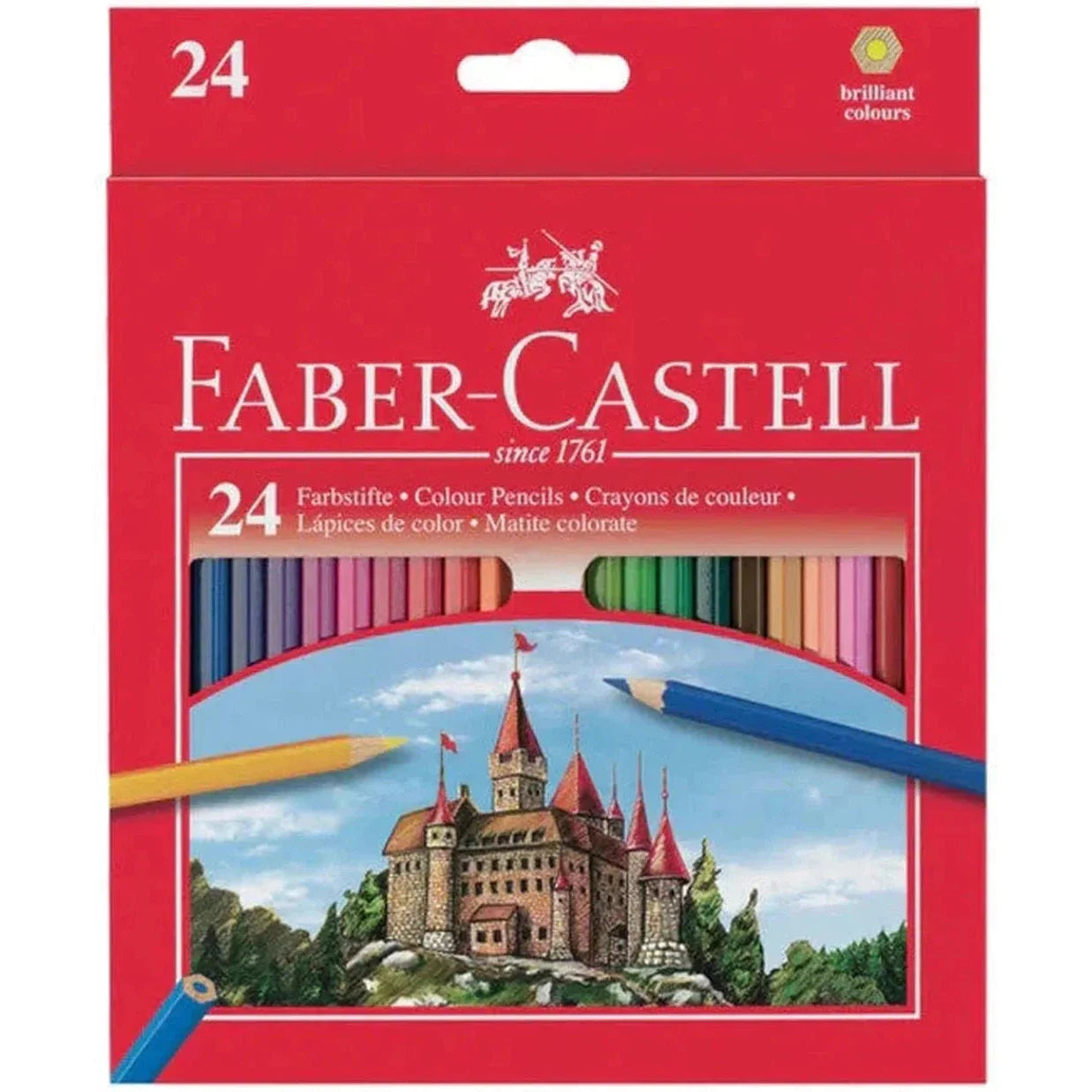 Faber Castell Colored Pencils 24 Colors