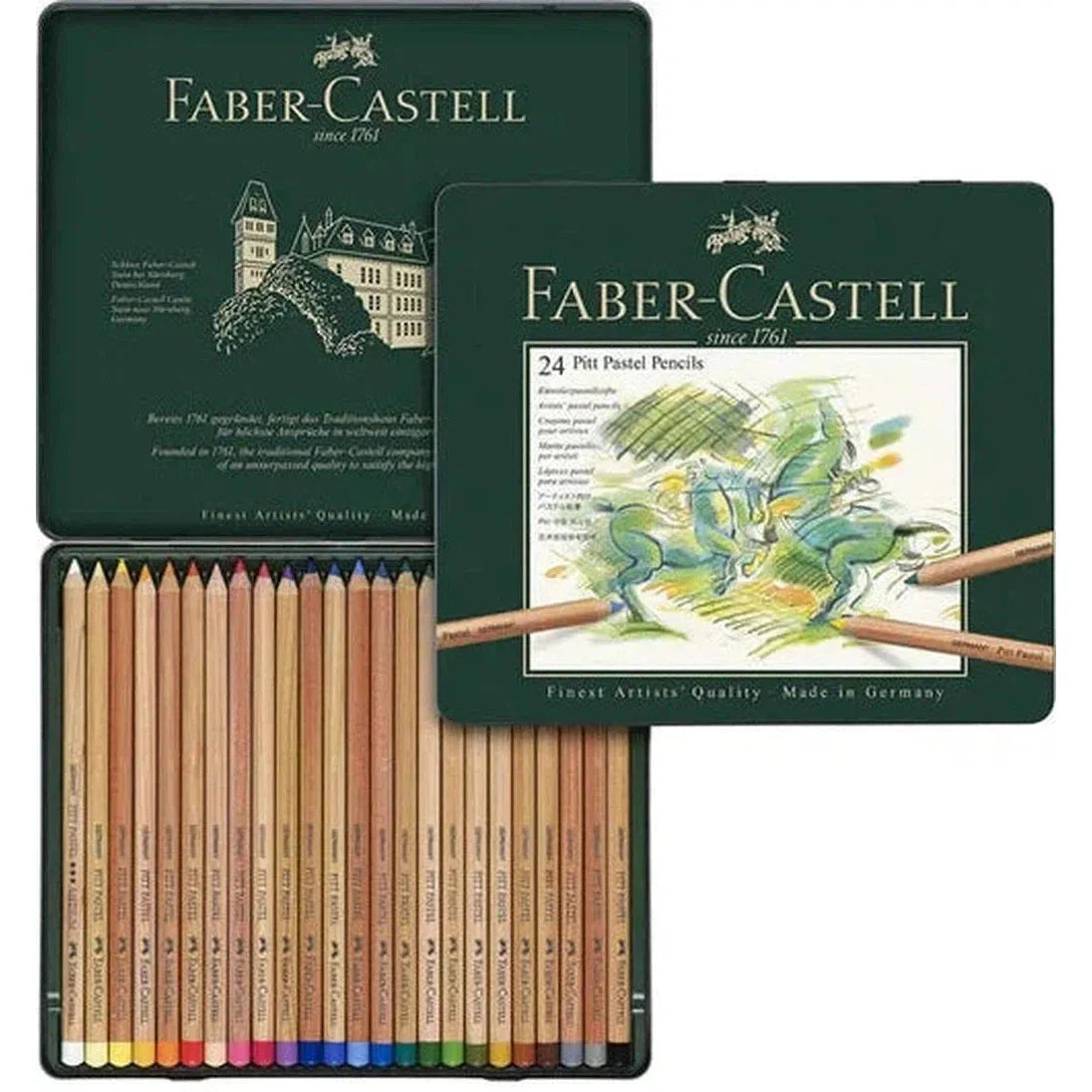 Faber Castell Colour Pencil Pitt Pastel 24