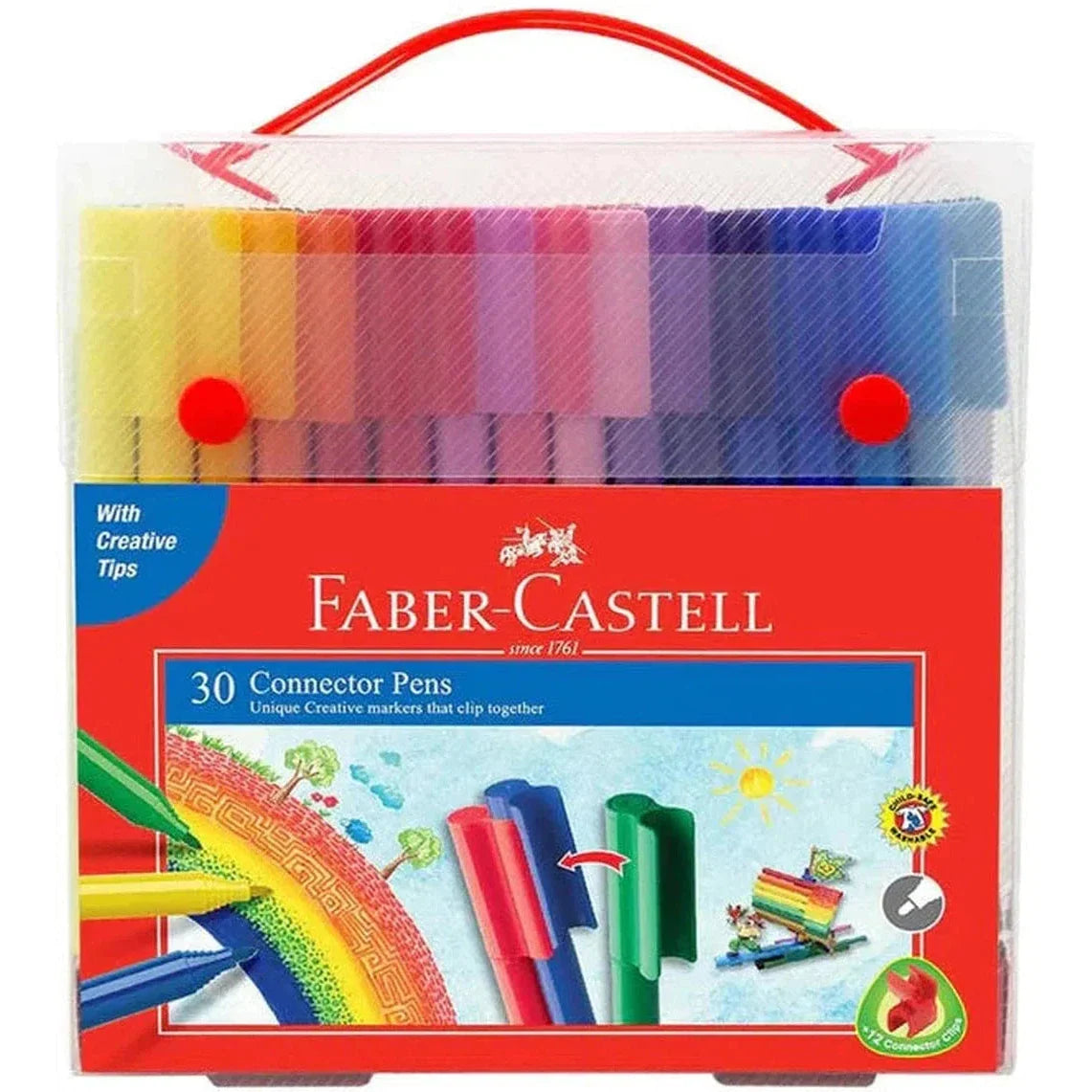 Faber Castell Connector Markers 30 Colors