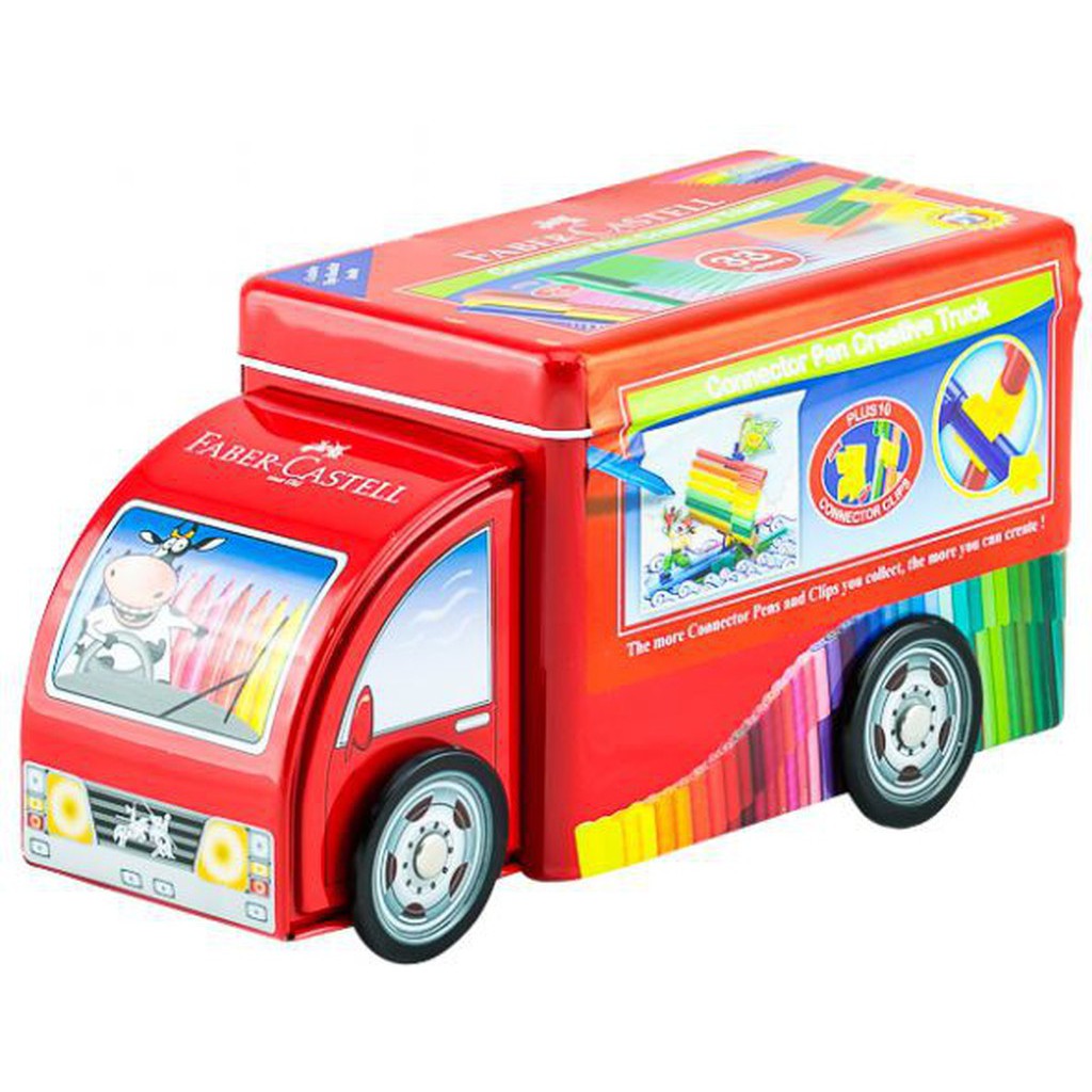 Faber Castell-Connector Pen Truck Set (33 Colors)