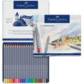 Faber Castell Goldfaber Aqua Watercolour Pencil Tin Of 24