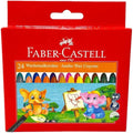 Faber Castell Jumbo Wax Crayons 24 Colors 120039
