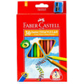 Faber Castell-Junior Triangular Color Pencil 30 (Long)