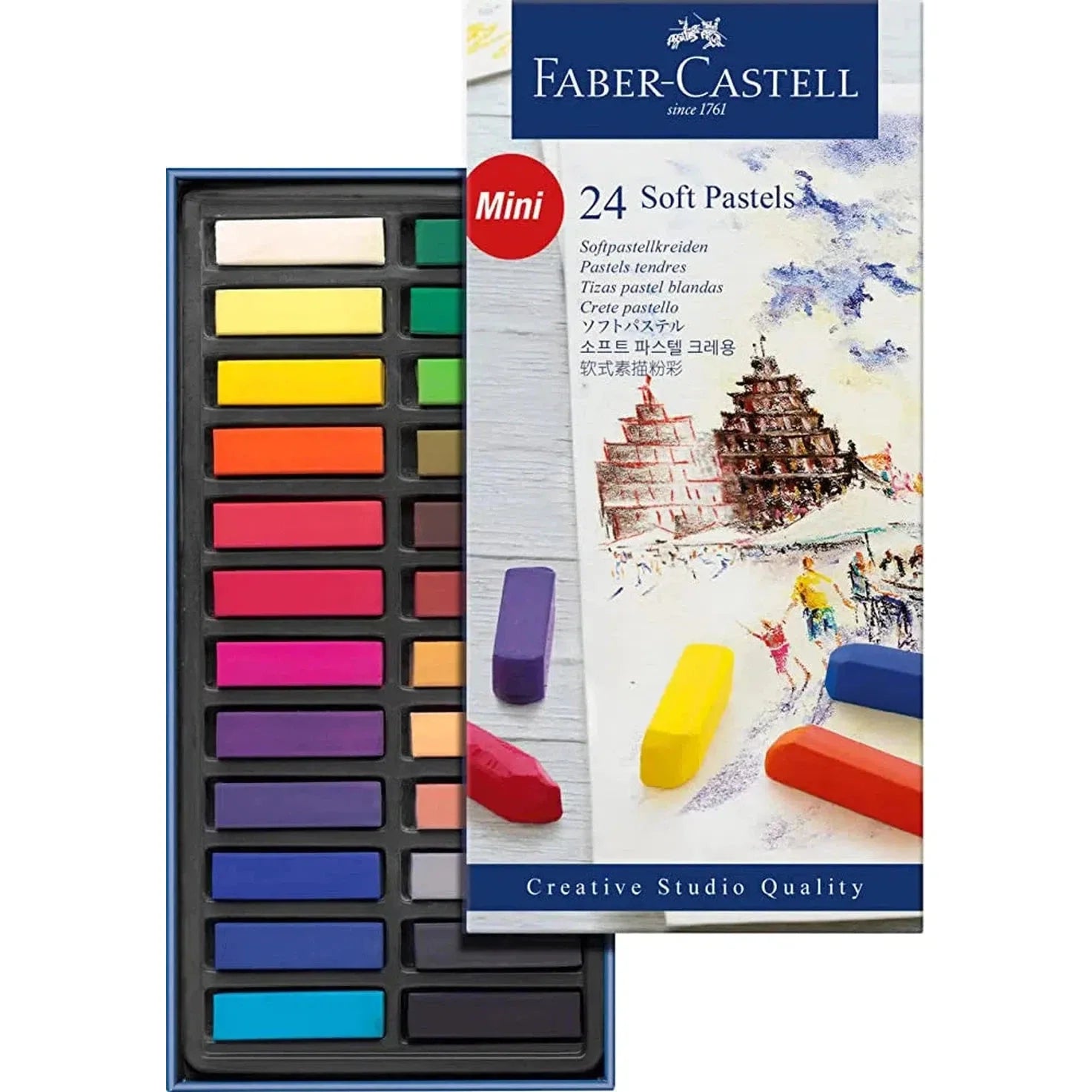 Faber Castell Mini Pastel Set 24 Colors
