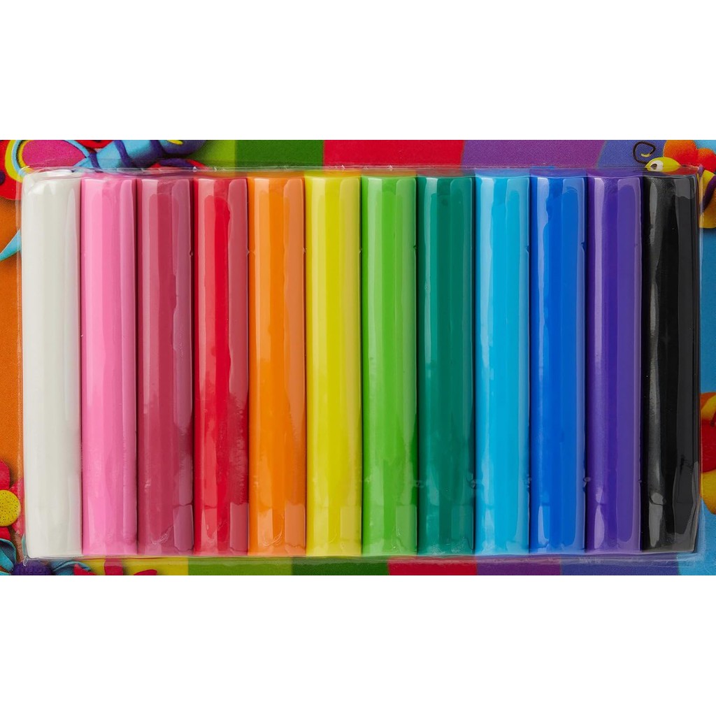 Faber-Castell Modelling Clay 200gm 12 Colors X 16.5gm