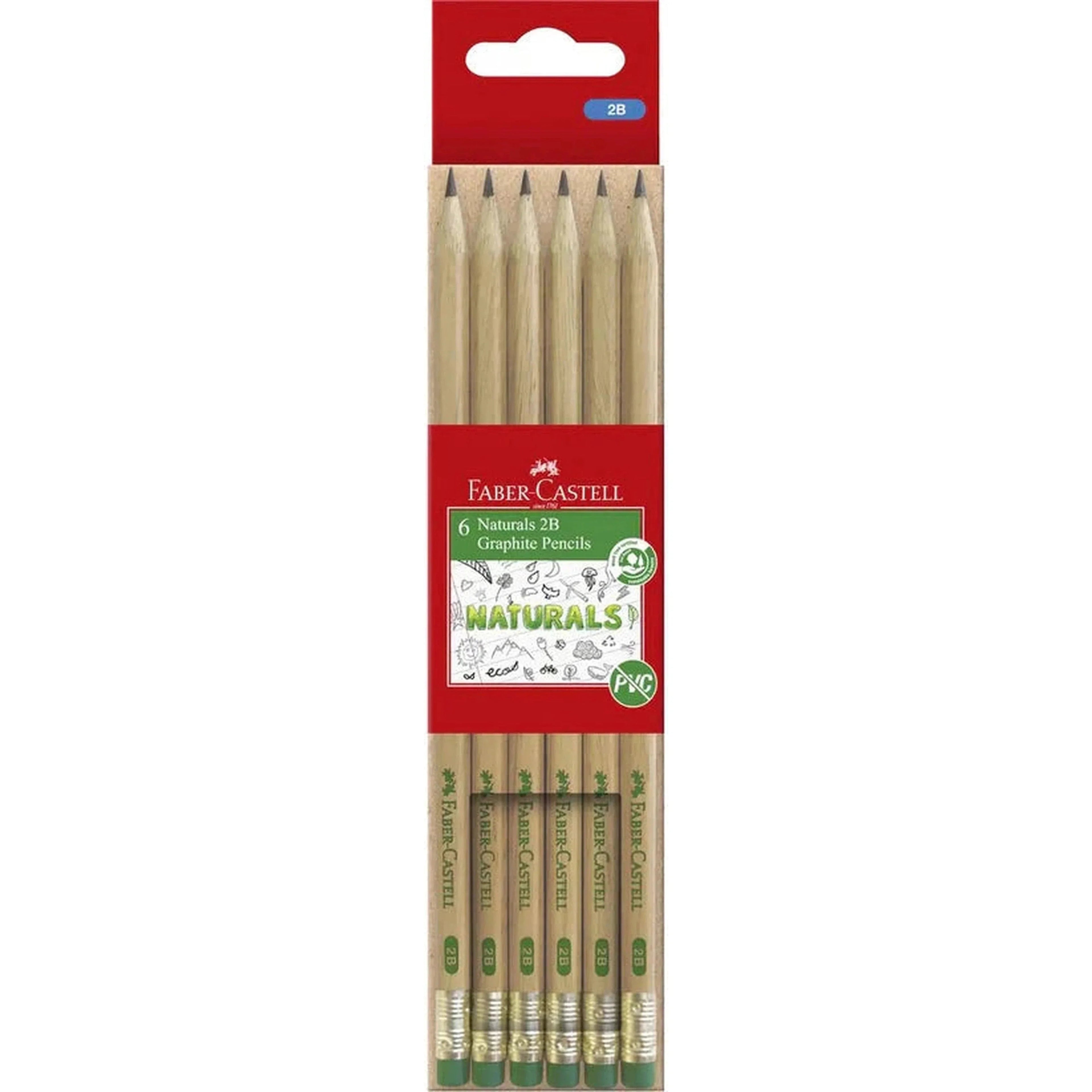 Faber Castell Naturals Graphite Pencils