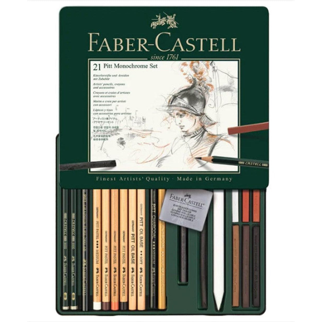 Faber Castell Pitt Monochrome Set