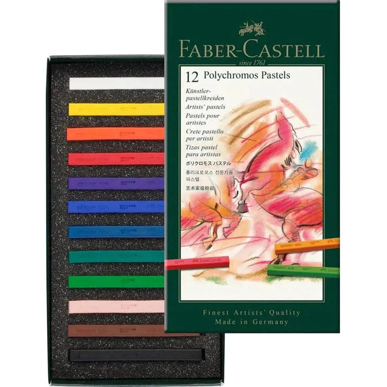 Faber Castell Polychromos Pastels Set 12