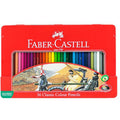 Faber Castell-Std Color Pencil 36 Colors (Flat Tin)