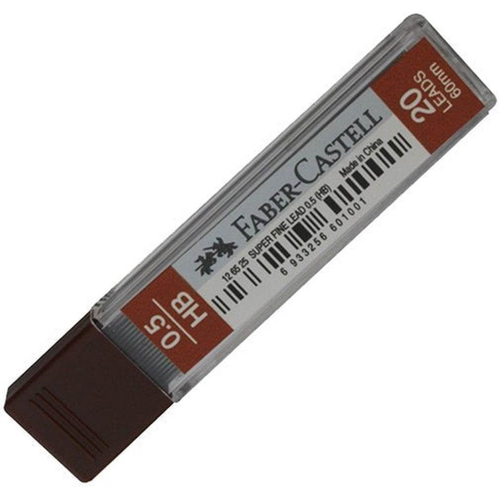 Faber Castell Super Fine Leads 0.5Mm Hb [120500]