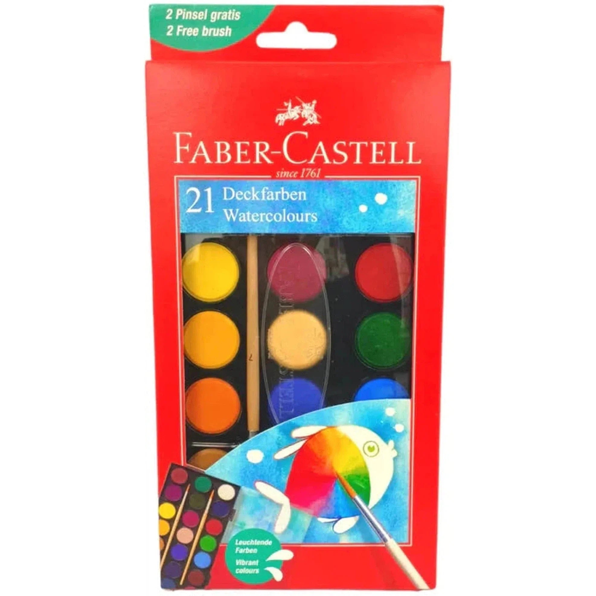 Faber Castell Water Color 21 Colors