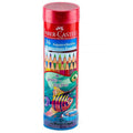 Faber Castell-Water Color Pencil Round Tin 36 Colors