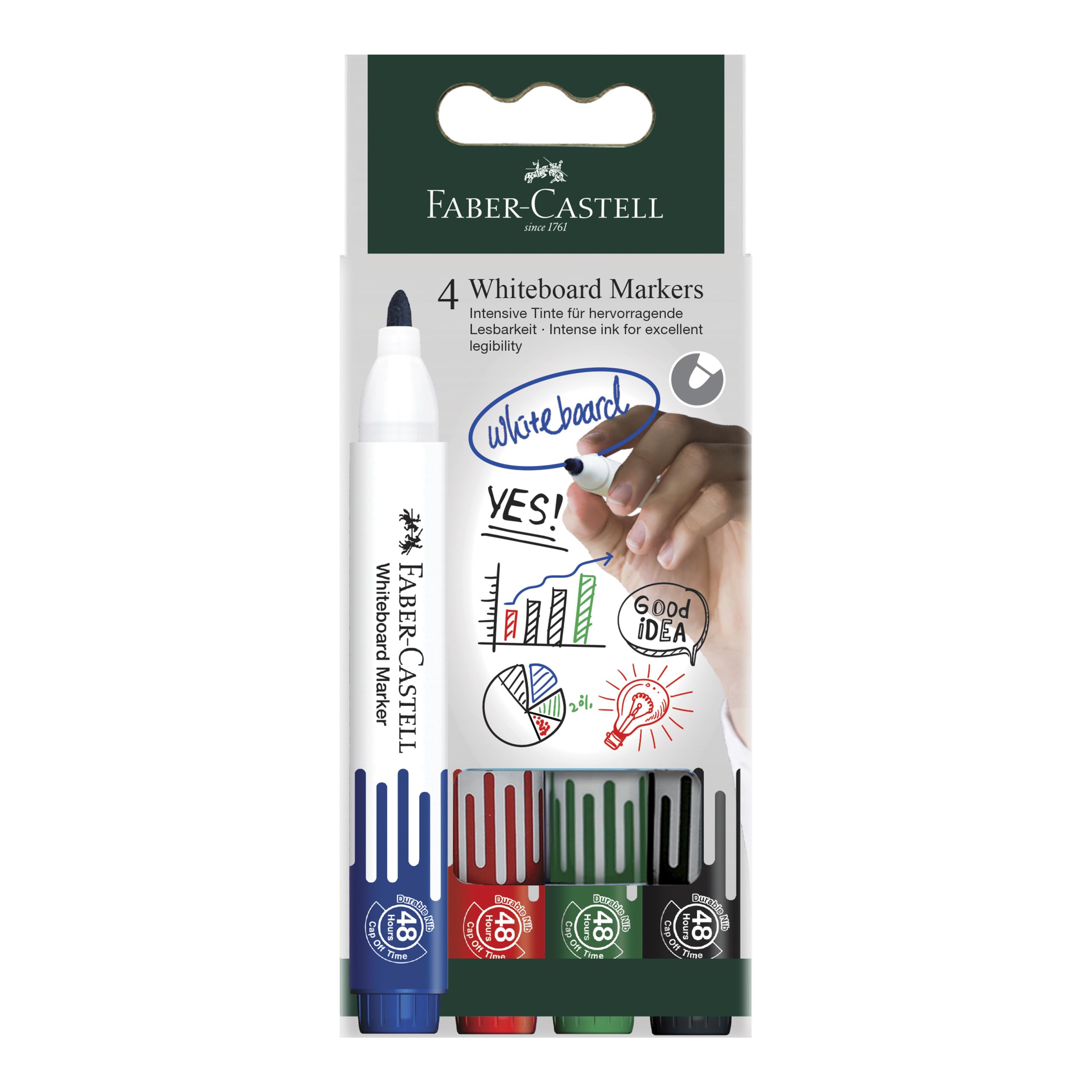Faber Castell White Board Marker W20 Set Of 4