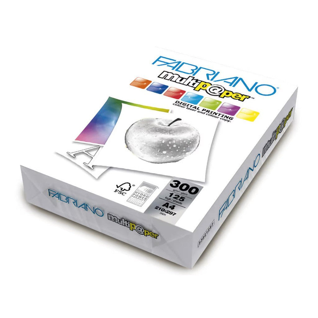 Fabriano Multi Purpose Uncoated A3 Size Paper - 300 gsm/125 pages