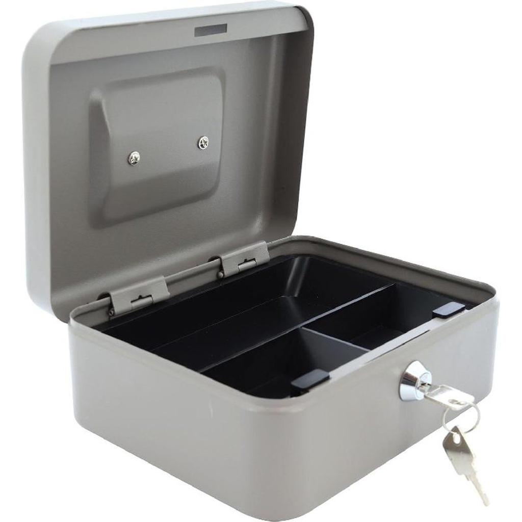 Falcon Cash Box Small - Matte Grey