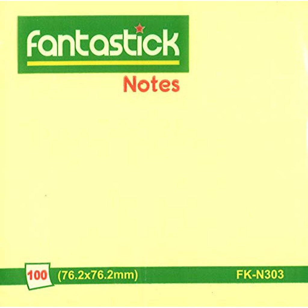 Fantastick Sticky Notes 3X3 12Pcs/Pkt