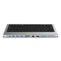 Feeltek 11-in-1 USB-C Keyboard Hub - Grey