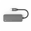 Feeltek 4-in-1 Portable USB Type C Hub - Grey