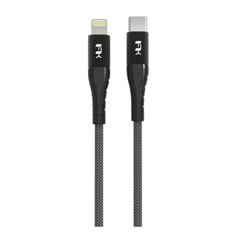 Feeltek Air Lightning to USB-C Cable 180cm - Black