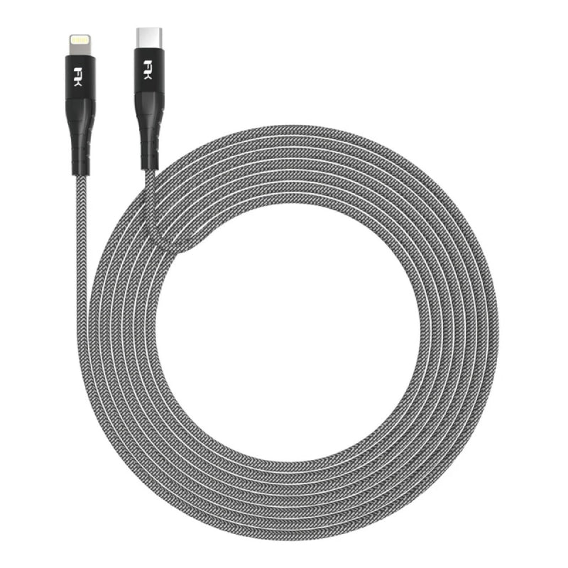 Feeltek Air Lightning to USB-C Cable 180cm - Black