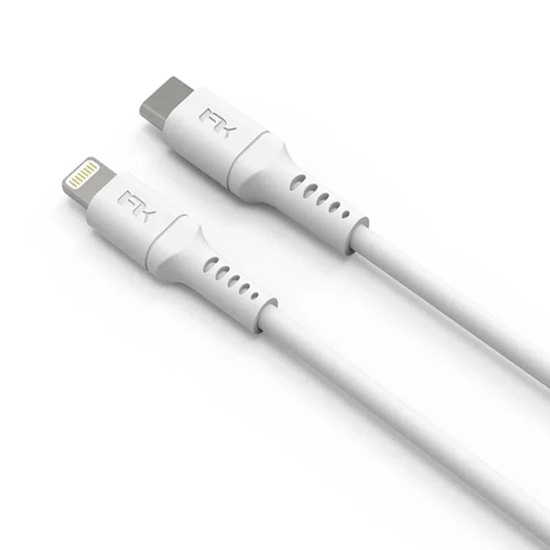 Feeltek USB-C to Lightning Cable 180cm - White