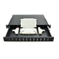 Fiber Patch Panel Rackmount Sc 12 Port Kuwes