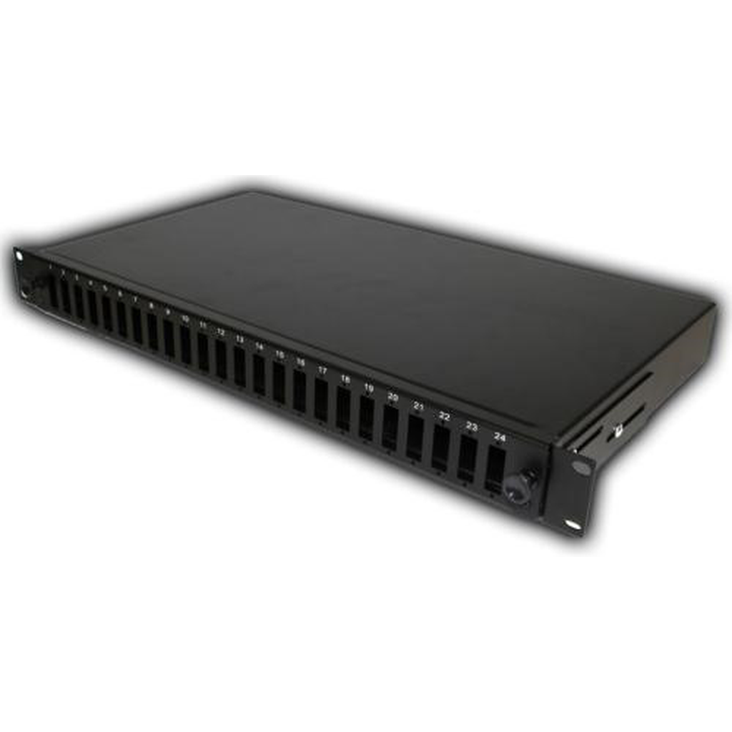 Fiber Patch Panel Rackmount Sc 24 Port Kuwes
