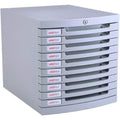 File Cabinet Plastic With Lock 10 Drawers