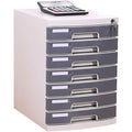 File Cabinet Plastic With Lock 7 Drawers