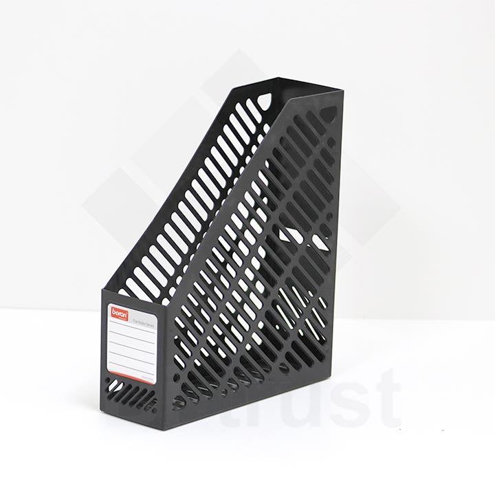 File Rack Magazine Black