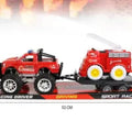 Fire Engine Big Tire Car With Fire Rescue Vehicle-363D-4