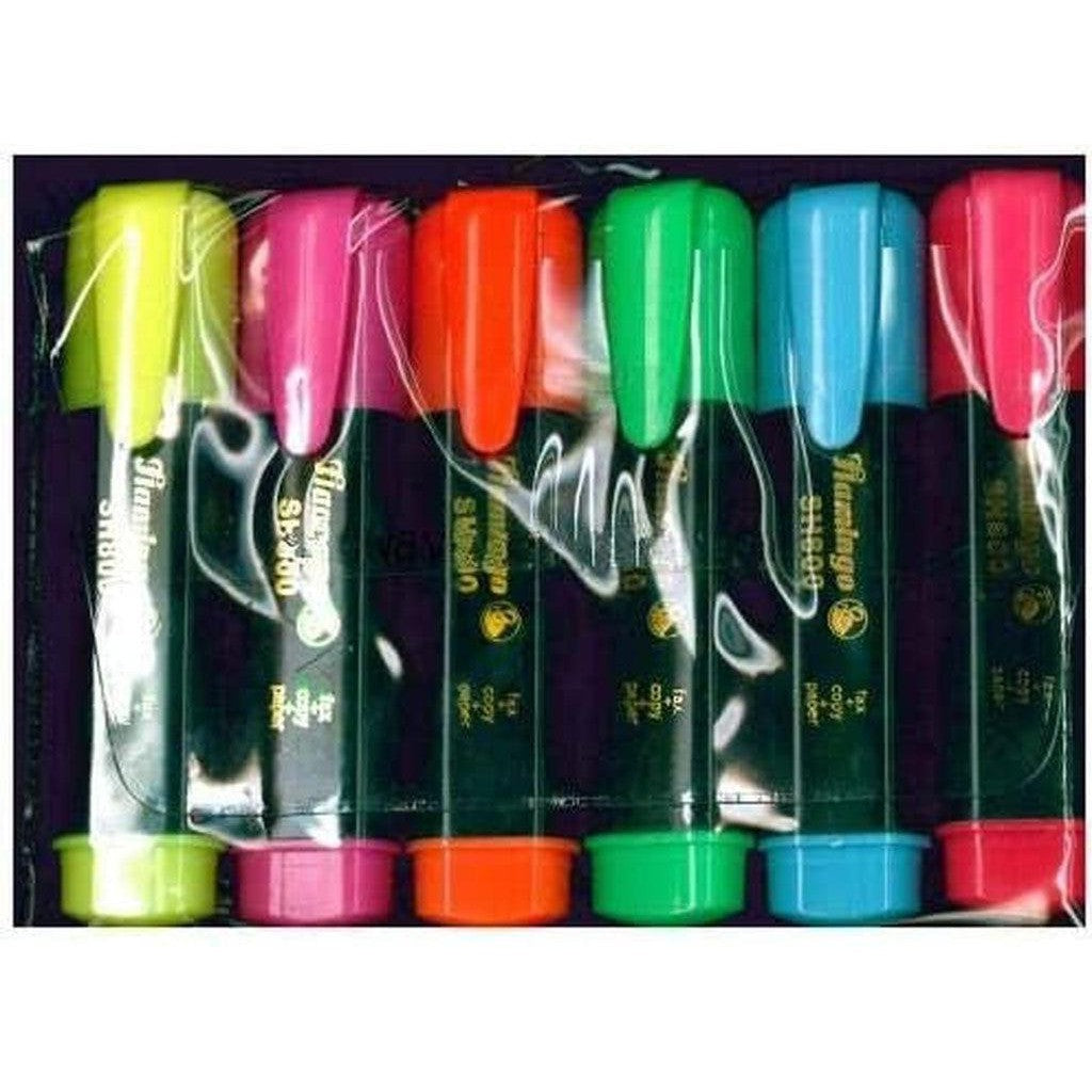 Flamingo Highlighter 6 Color Pack Sh800