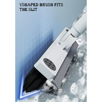 Floor Cleaning Brush + Wiper 2 In 1